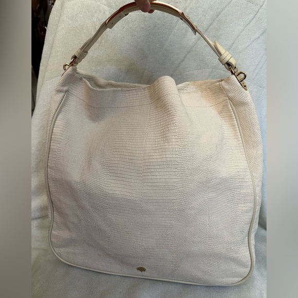 Mulberry Handbags - Authentic Mulberry Lizard Embossed Evelina Hobo Bag